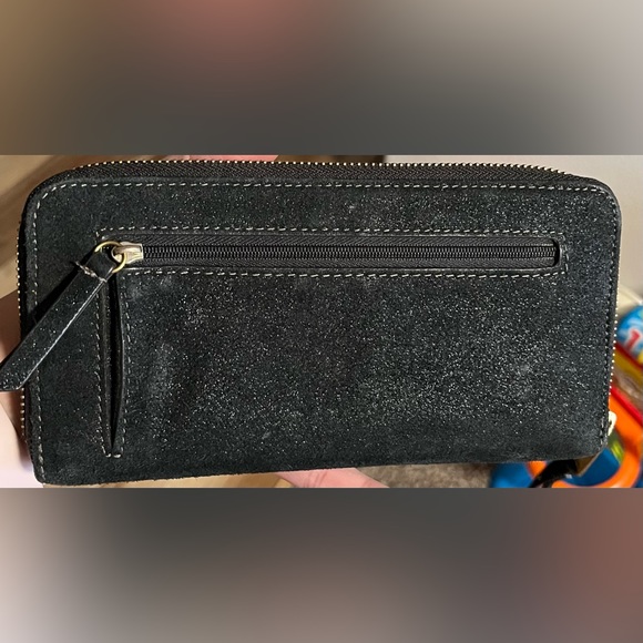 Fossil Suede Wallet - Picture 3 of 5